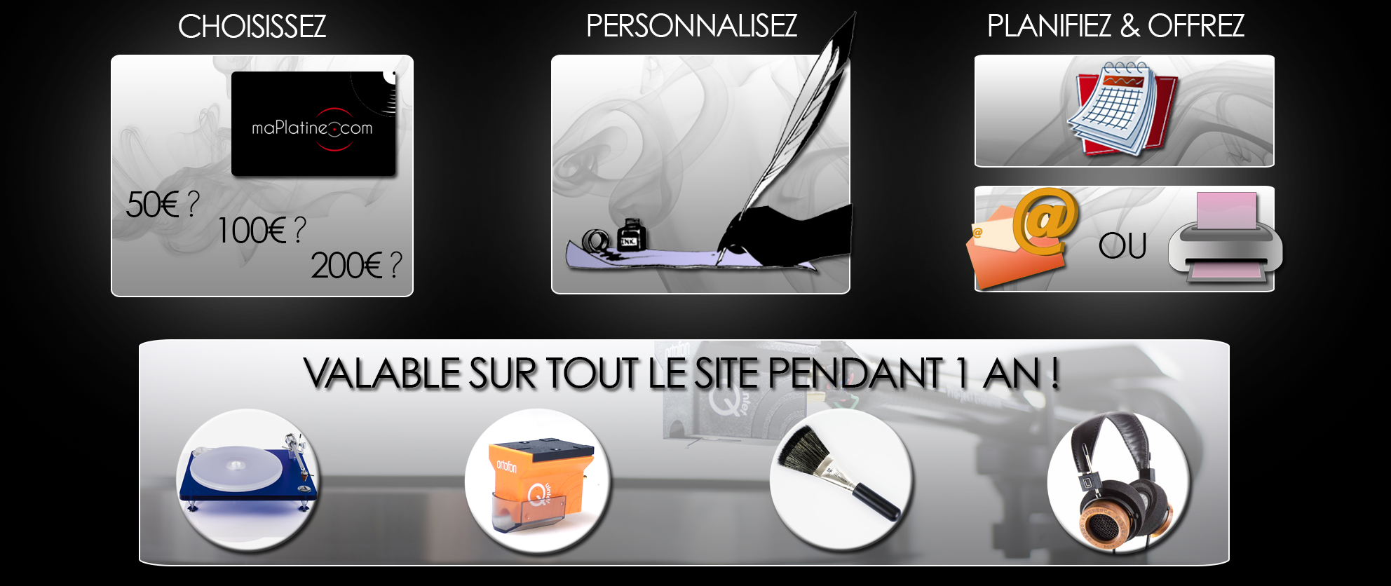 schéma explicatif des cartes cadeau maPlatine.com