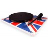 Plattenspieler REGA RP1 Union Jack mit RP1 High Performance Kit
