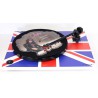 Plattenspieler REGA RP1 Union Jack mit RP1 High Performance Kit