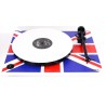 Plattenspieler REGA RP1 Union Jack mit RP1 High Performance Kit