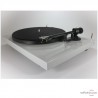 Gebrauchte Plattenspieler PRO-JECT DEBUT CARBON Silver + Phonokabel Pro-Ject Connect It RCA CC