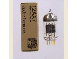 Tube audio double triode 12AX7-EH Gold Electro Harmonix