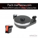 Pack Platine vinyle Pro-Ject RPM 9 Carbon - Cadenza Red edition