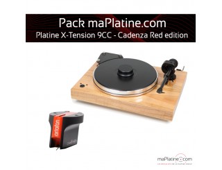 Pack Platine vinyle Pro-Ject X-tension 9 - Cadenza Red edition