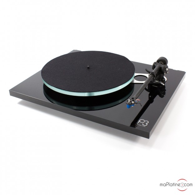 Platine vinyle REGA Planar 3 avec cellule Elys 2 - noir