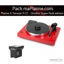 Platine vinyle Pro-Ject X-Tension 9 - Ortofon Super Pack Edition - Rouge