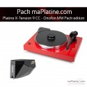 Plattenspieler Pro-Ject X-Tension 9 - Ortofon MM Pack Edition - Rot