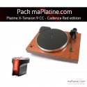 Pack Giradischi Pro-Ject X-tension 9 - Cadenza Red edition - Mahogany