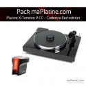 Pack Platine vinyle Pro-Ject X-tension 9 - Cadenza Red edition - Noir