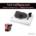 Pack Platine vinyle Pro-Ject X-tension 9 - Cadenza Red edition - Blanc
