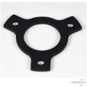 Distanziale Rega 2mm alluminio nero