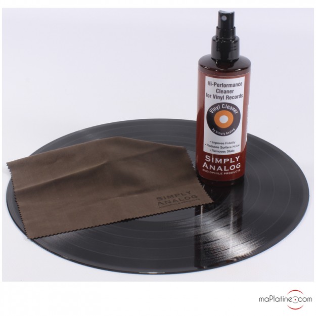 Nettoyant vinyle spray + microfibre Simply Analog Nettoyant vinyle spray + microfibre Simply Analog