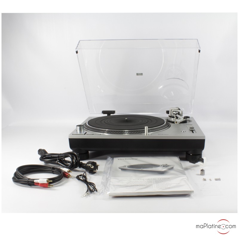 Platine vinyle Technics SL 1200 G Platines vinyles à entrainement direct -  Découvrez nos offres