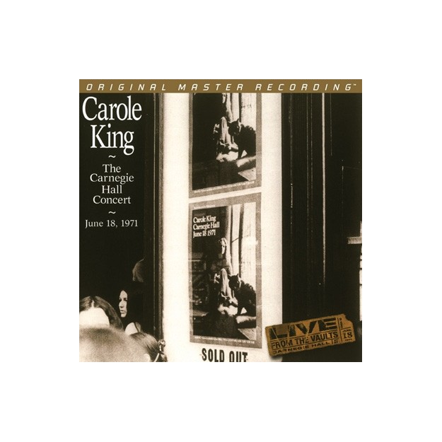 Disque vinyle Carole King - The Carnegie Hall Concert June 18, 1971 - 2LPs - LMF351 Disque vinyle Carole King - The Carnegie Hall Concert June 18, 1971 - 2LPs - LMF351