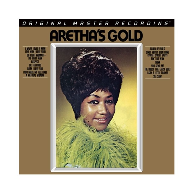 Disque vinyle Aretha Franklin - Aretha’s Gold - 45RPM/2LPs - LMF479 Disque vinyle Aretha Franklin - Aretha’s Gold - 45RPM/2LPs - LMF479