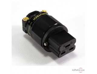 Weibliche IEC-Buchse Furutech FI-31 G 16A aus vergoldetem Kupfer