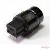Weibliche IEC-Buchse Furutech FI-32 R 16A aus rhodiniertem Kupfer