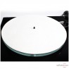 Couvre-plateau blanc pour platine vinyle REGA P8, P9 et P10