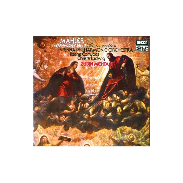 Disque vinyle Gustav Malher - Symphonie n°2 (Zubin Metha) Disque vinyle Gustav Malher - Symphonie n°2 (Zubin Metha)