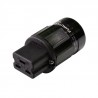 Weibliche IEC-Buchse Furutech FI-32 R 16A aus rhodiniertem Kupfer