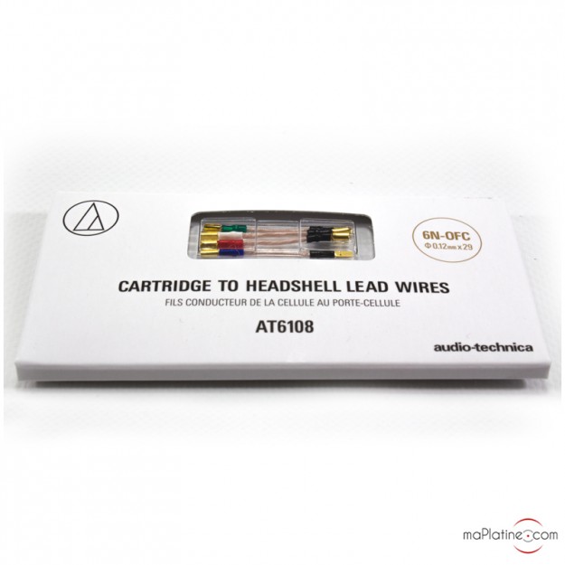 Connecteurs bras/cellule Audio Technica AT6108