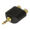 Adaptateur stéréo RCA/Mini Jack