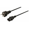 Cordon d'alimentation IEC C13 Cordon d'alimentation IEC C13