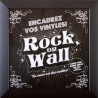 Rahmen für Vinyl Rock on Wall