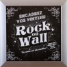Rahmen für Vinyl Rock on Wall