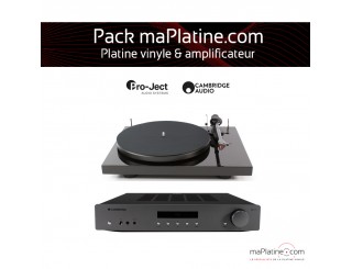 Pack Platine vinyle + amplificateur maPlatine.com Pack Platine vinyle + amplificateur maPlatine.com