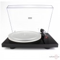 Gebrauchter Plattenspieler Pro-Ject Debut Carbon 2M Red mit Acryl It Plattenteller