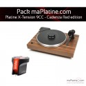 Platinum-Paket Plattenspieler Pro-Ject X-Tension 9 - Cadenza Red Edition - Walnuss