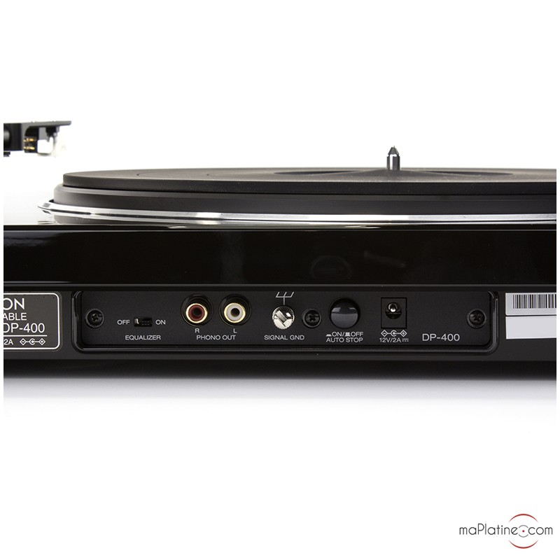 Platine vinyle Denon DP-400 Platines vinyles USB - Digitales - Bluetooth -  Phono - Découvrez nos offres