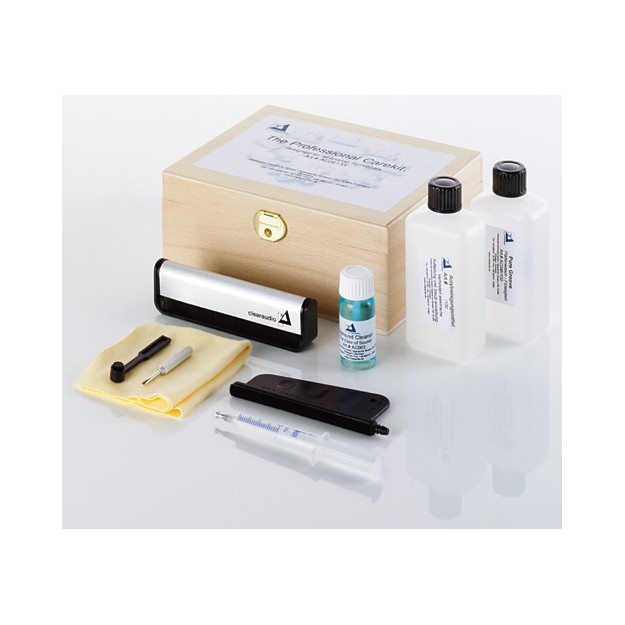 Coffret bois d'entretien Pro Clearaudio Coffret bois d'entretien Pro Clearaudio