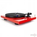 Platine vinyle Pro-Ject Debut Carbon EVO 2M Blue Spéciale Edition - Rouge laqué