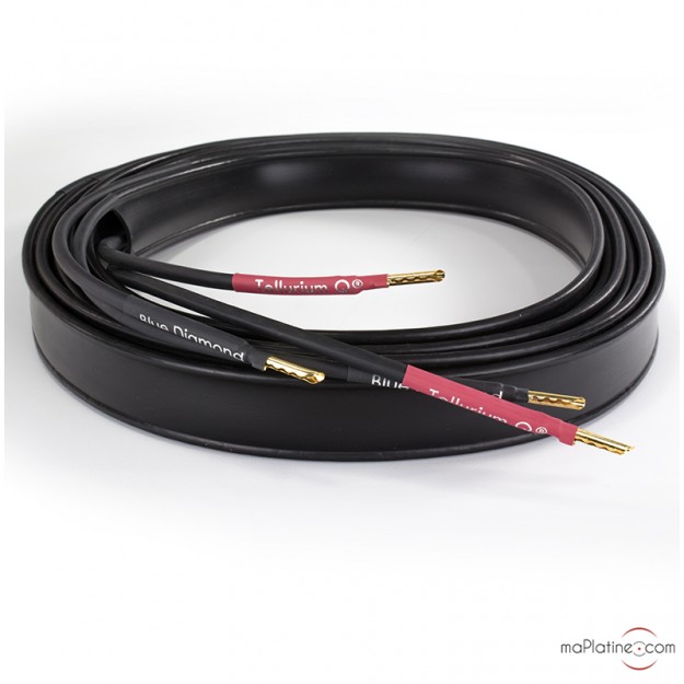 Câbles haut-parleurs Tellurium Q Blue Diamond - Déstockage Câbles haut-parleurs Tellurium Q Blue Diamond - Déstockage