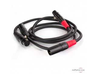 Câble de modulation Transparent Hardwired Balenced XLR Câble de modulation Transparent Hardwired Balenced XLR