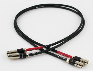 Câble de modulation XLR Tellurium Q Ultra Black II Câble de modulation XLR Tellurium Q Ultra Black II
