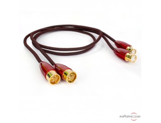 Câble de modulation XLR Audioquest Red River Câble de modulation XLR Audioquest Red River