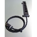 Regleta de corriente Absolue Câble Tim-Power 2