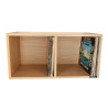 Casier double de rangement Enova Hi-Fi Vinyle Box 240 Vinyles