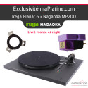 Rega Planar 6 Neo Plattenspieler-Set mit Nagaoka MP200 Tonabnehmer