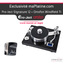 Pack Platine vinyle Pro-Ject Signature 12 - Windfeld Ti édition
