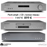 Pack Cambridge Audio ampli AXA35, lecteur CD AXC35 et lecteur réseau AXN10