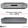 Pack Cambridge Audio ampli AXA35 et lecteur réseau AXN10