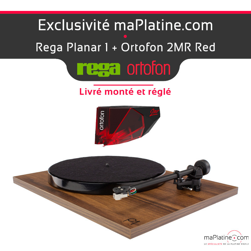Platine vinyle Rega Planar 1 - 2MR Red SE - Walnut Platines vinyles  manuelles - Découvrez nos offres