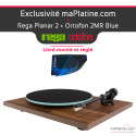 Platine vinyle Rega Planar 2 - 2MR Blue SE - Walnut