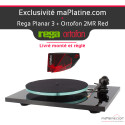 Platine vinyle Rega Planar 3 - 2MR Red SE - Noir