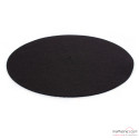 Universelle schwarze Abdeckplatte REGA