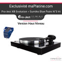 Pacchetto giradischi Pro-Ject X8 Evolution e testina MC (bobina mobile) Sumiko Blue Point N°3 Hi